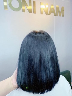 [Hot] THUỐC NHUỘM TÓC MÀU XANH ĐEN ( TẶNG KÈM TRỢ NHUỘM+GĂNG TAY)