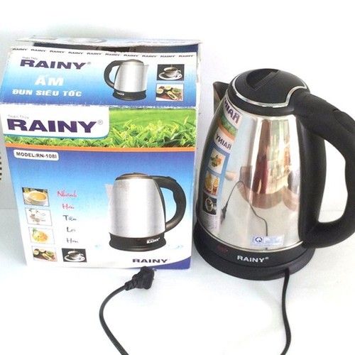Ấm Đun Nước Siêu Tốc 1.8 Lít 1500W - Hàng Phân Phối Chính Hãng Bảo Hành 6 Tháng Tiện ích