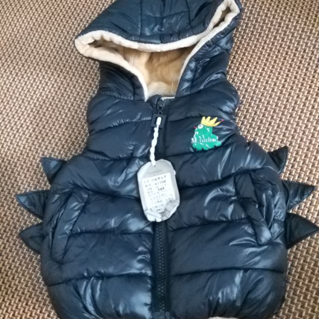 Áo Gile cho bé Hình Gà Đen