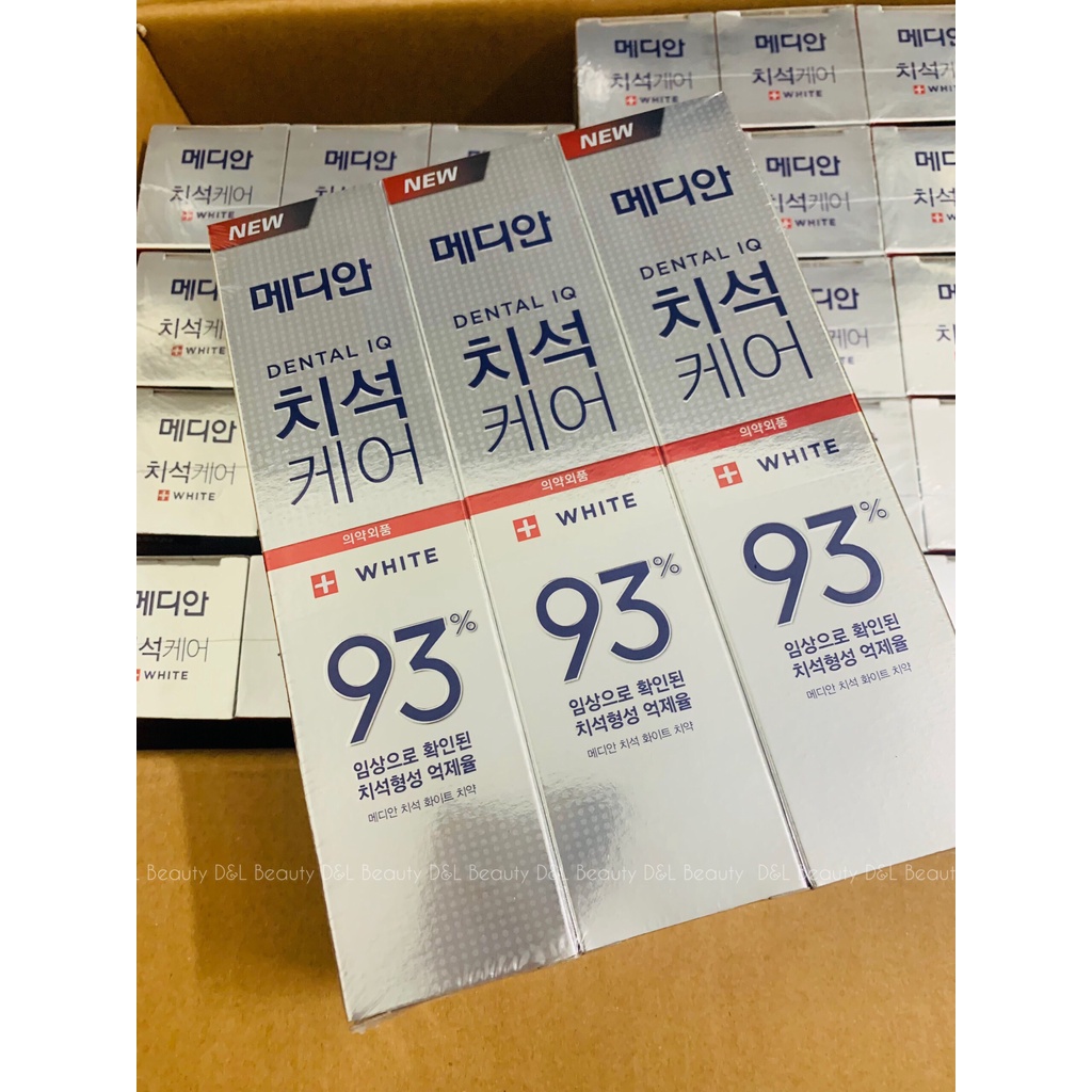 Kem đánh răng Hàn Quốc trắng răng MEDIAN DENTAL IQ 93% 120g