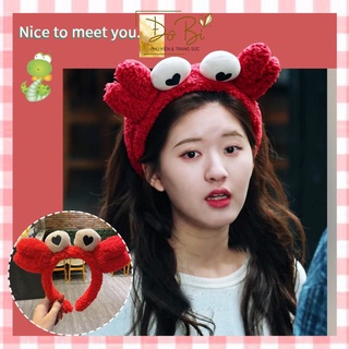 Bờm tóc, cài rửa mặt con cua cute dễ thương ĐôBi