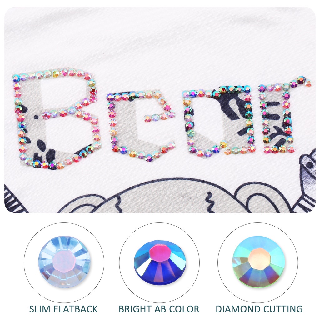 Hộp Hạt Nhựa 3mm Đính Trang Trí Móng Tay Nghệ Thuật