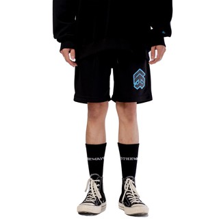 5THEWAY® /stroke/ BIG LOGO MESH SHORT™ in BLACK aka Quần Short Đen