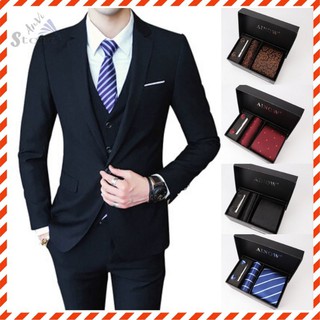 Cà vạt ⚜️FREESHIP⚜️ cà vạt nam hộp quà tặng cao cấp