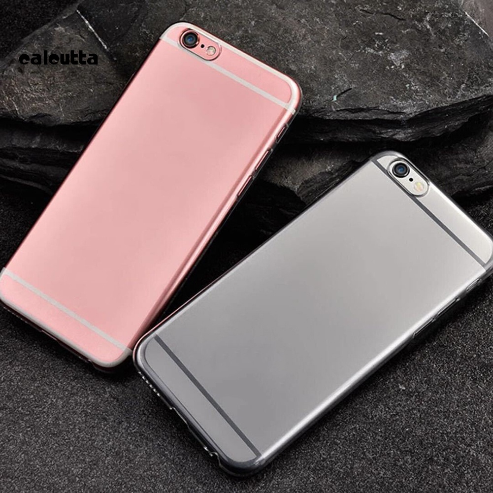 Ốp Điện Thoại TPU Siêu Mỏng Màu Trong Suốt Cho iPhone X/XS/XS Max/7/8/7P/6/6S