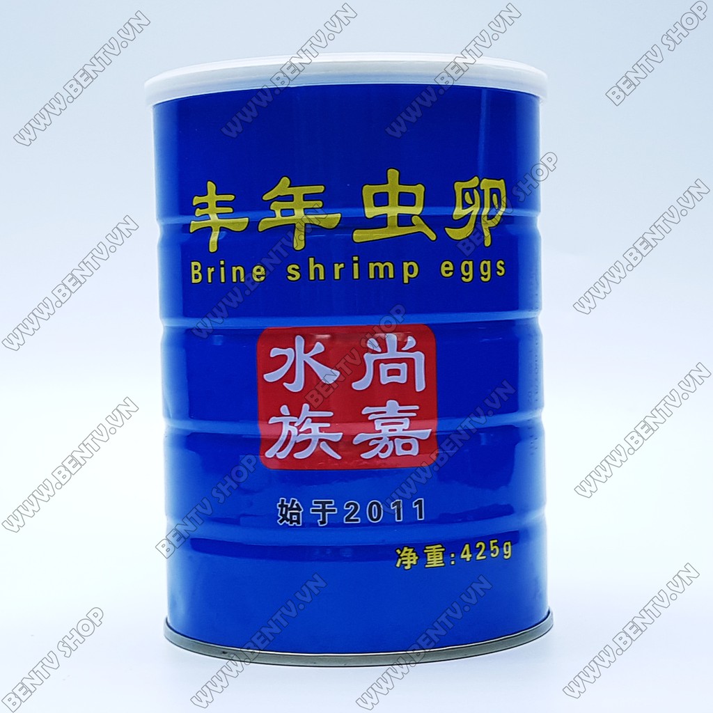 Trứng Artemia Ấp Nở Lon Xanh (Lon 425g)