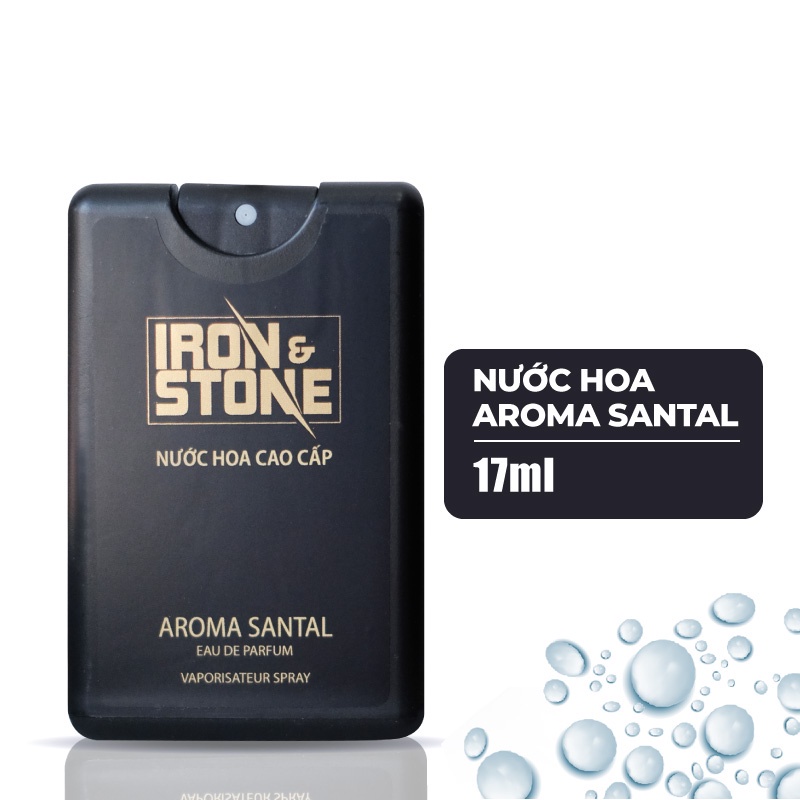 Nước hoa cao cấp Iron&Stone 50ml dành cho nam - tùy chọn 2 mùi hương