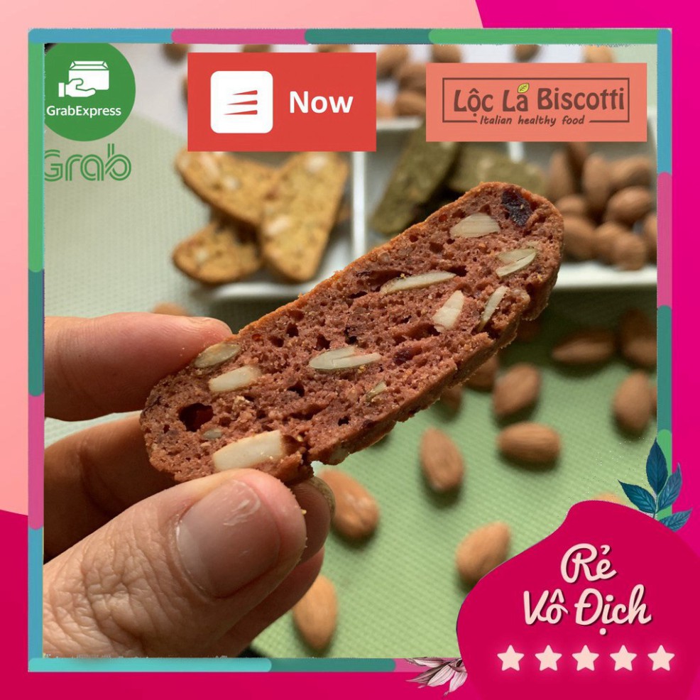 Sale 500gr Biscotti mix vị Healthy 100% bột nguyên cám , Bạn chọn vị nào hãy ghi chú cho shop khi đặt đơn