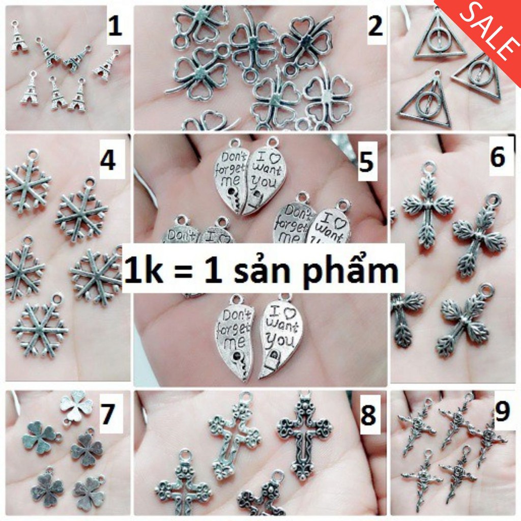 nguyên phụ liệu và nguyên liệu charm giá rẻ : 50 gram 1 gói [ chuyên sỉ giá rẻ ]
