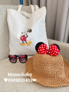 [ VIDEO ẢNH THẬT ]  NÓN CỐI MICKEY ĐI BIỂN CHO BÉ