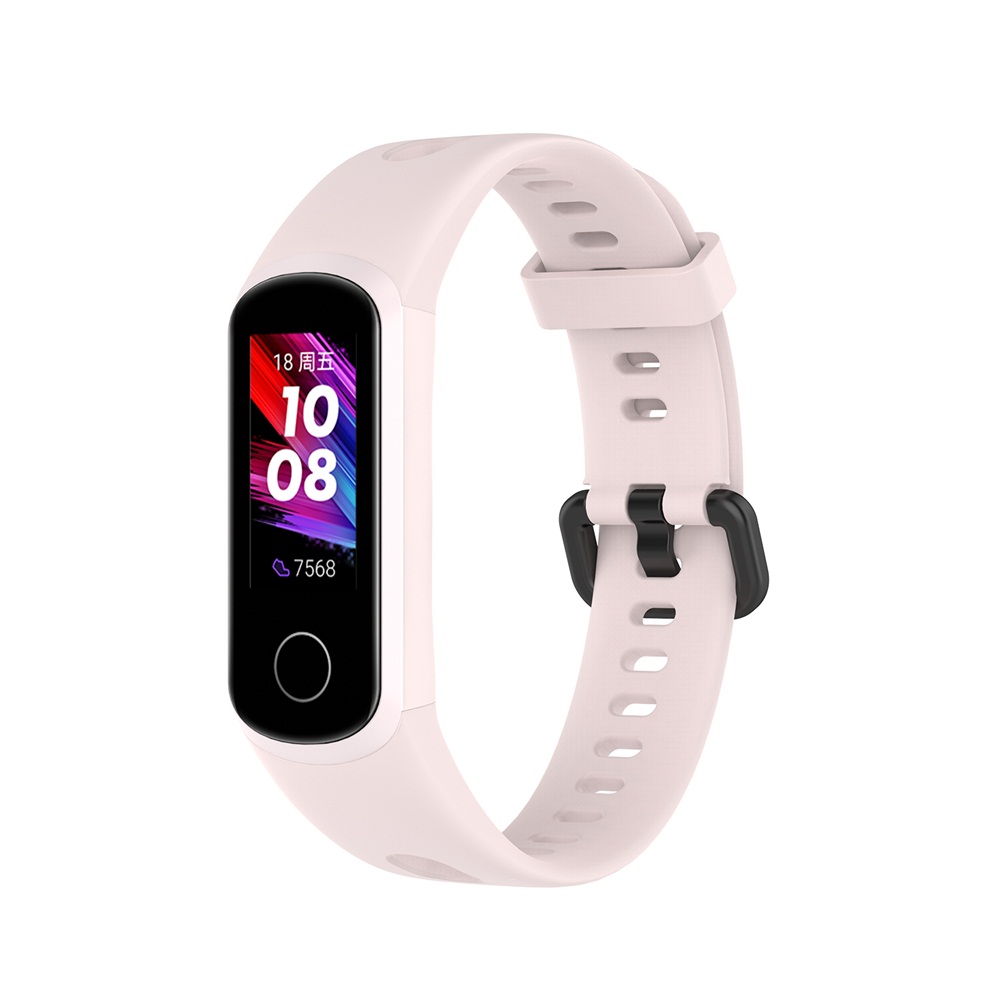 Dây Đeo Thay Thế Chất Liệu Silicon Màu Trơn Cho Huawei Band 4 Honor Band 5i