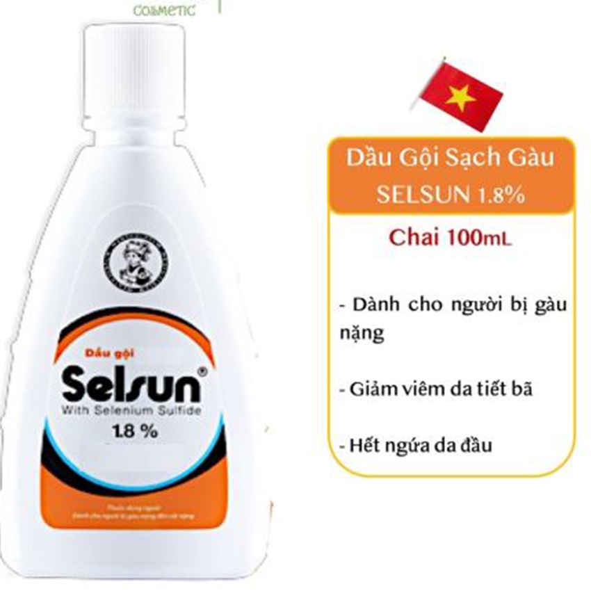 Dầu Gội Ngăn Gàu Selsun 100ml - Coastlinecare Pharmacy