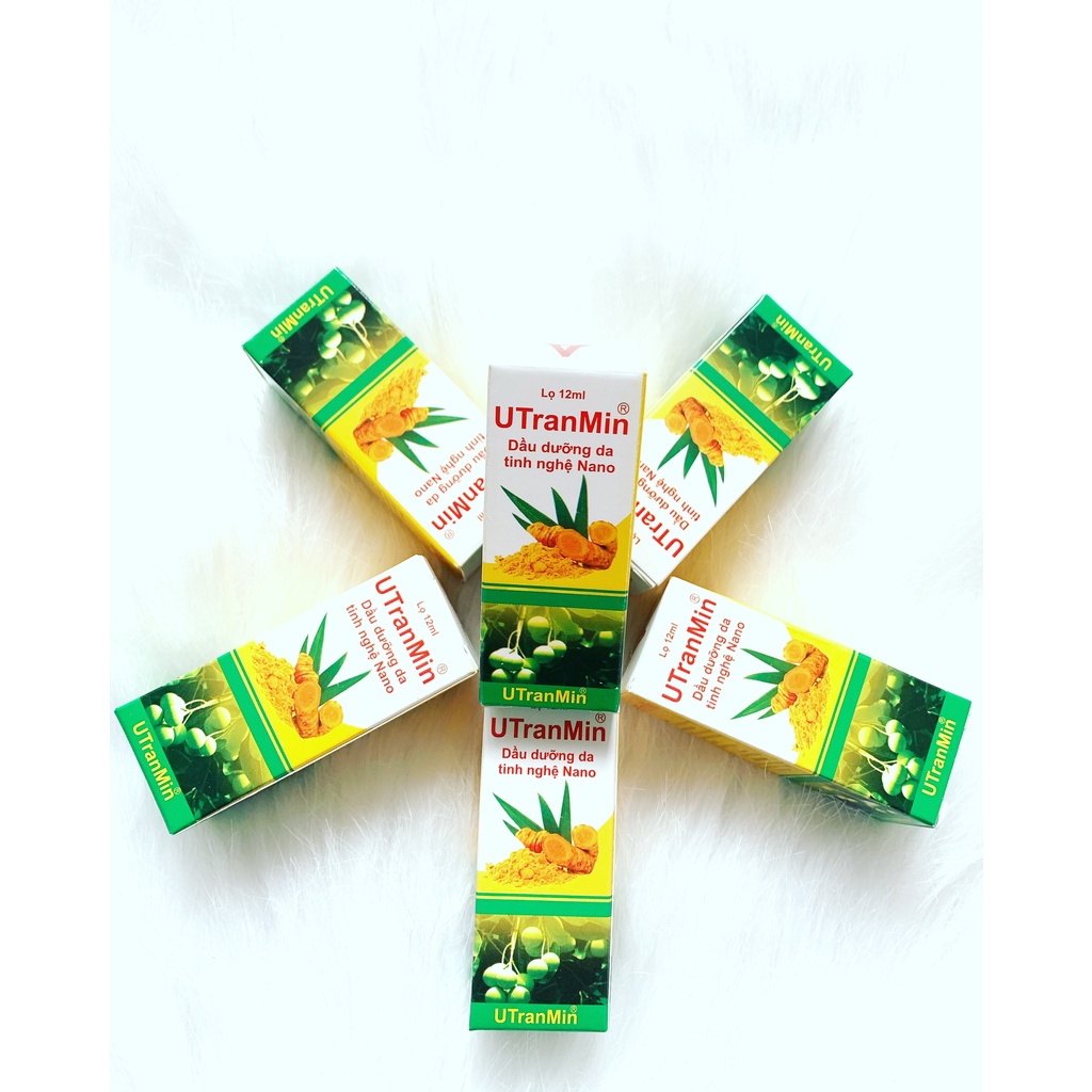 Dầu mù u nghệ UTranMin Thiên Khánh 12ml (dưỡng da thâm, nám...)