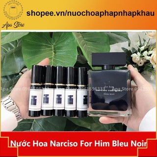 Nước hoa nam narciso for him bleu noir chai 5ml và 10ml