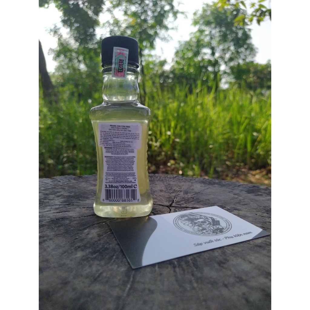 Dầu Gội - Xả - Tắm Reuzel 3 in 1 Tea Tree