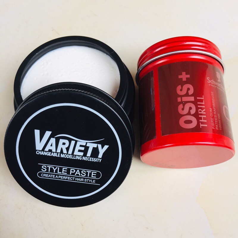 SÁP VUỐT TÓC ✅FREESHIP✅Sáp vuốt tóc Osis Thrill CHÍNH HÃNG+ GÔM XỊT TÓC giữ nếp tặng lược/ wax vuốt tóc