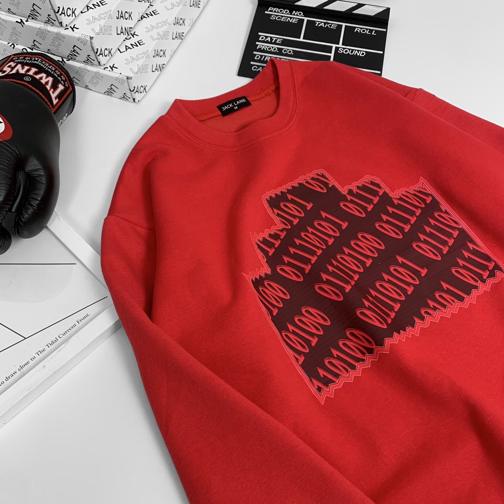 Áo Sweater JL Oversize 01110, JACKLANE, Áo nỉ chui đầu Unisex Jack Lane | BigBuy360 - bigbuy360.vn