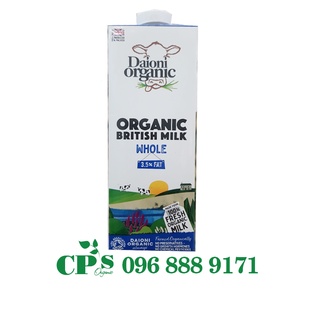 Sữa tươi nguyên kem hữu cơ Daioni 1l