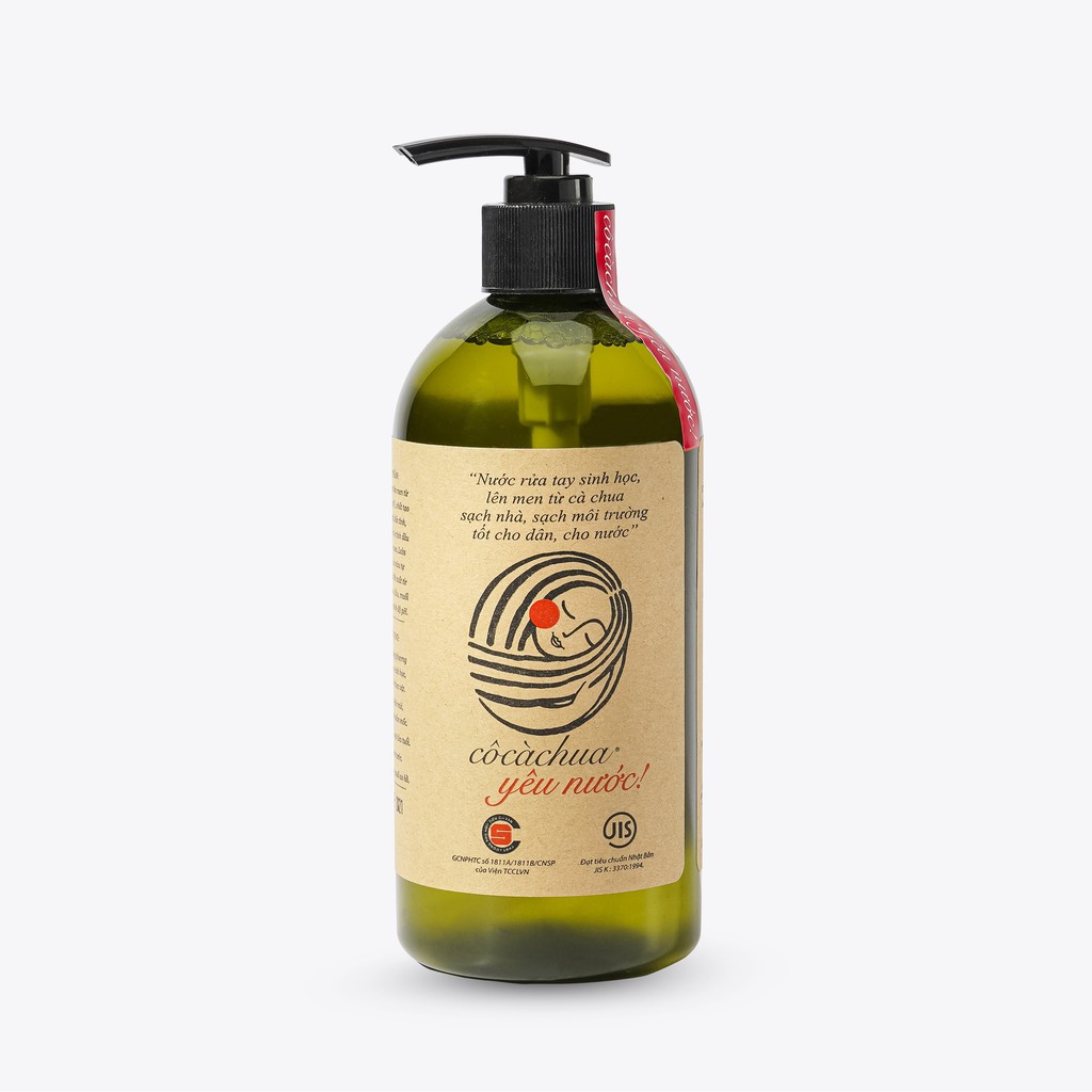 Nước rửa tay hữu cơ Cô Cà Chua thiên nhiên diệt sát khuẩn an toàn cho da 500ml Nubes | BigBuy360 - bigbuy360.vn