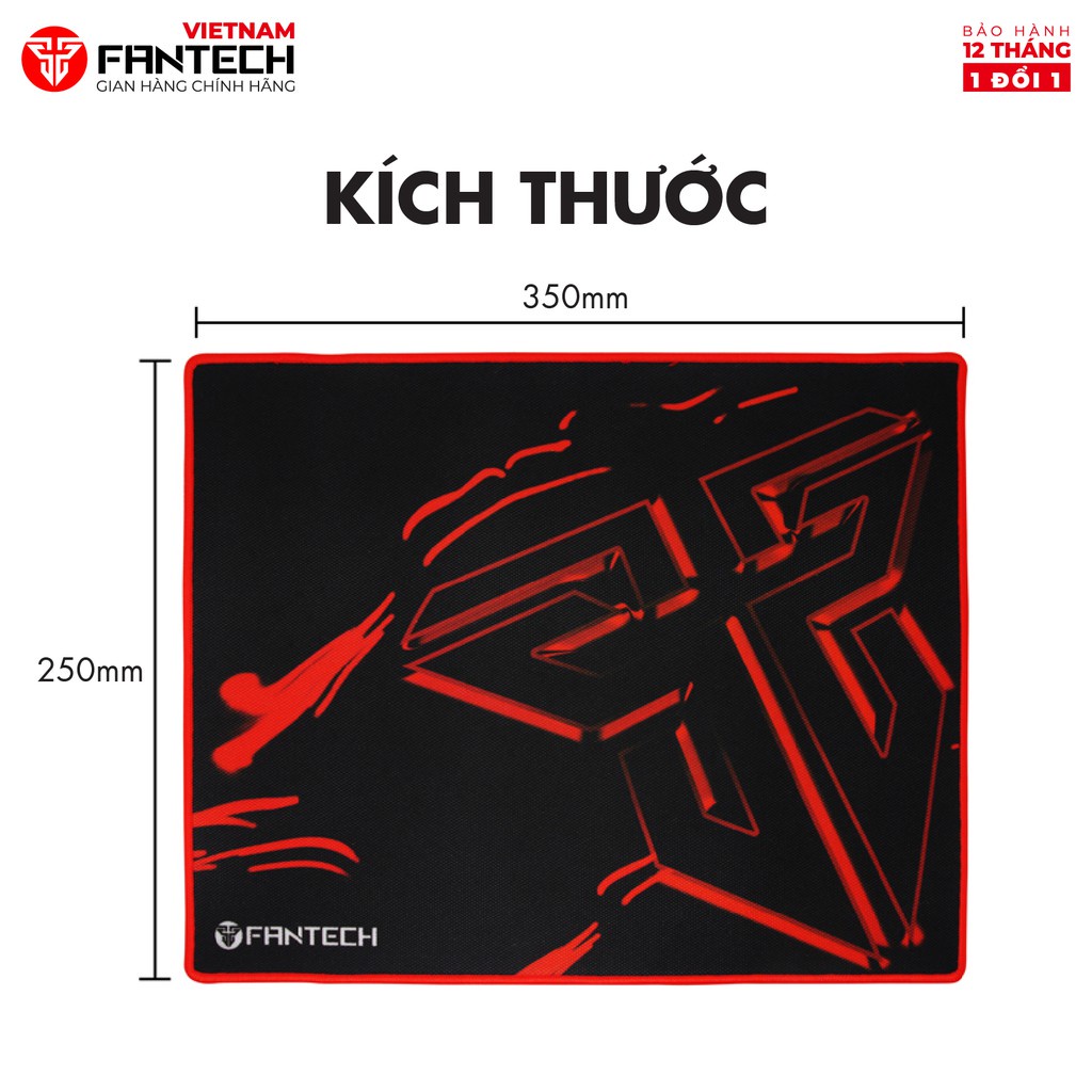 Đế Lót Di Chuột Tốc Độ Cao Fantech MP35 SVEN Đế Cao Su Chống Trơn Trượt - Phân Phối Chính Hãng