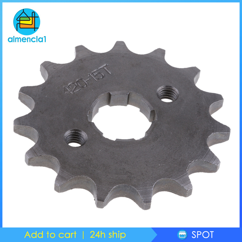 Bánh Răng Nhông Sên Trước 15 Răng 15t 15 20mm 420 Cho Xe Máy 125cc 140cc