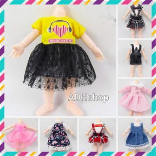 Mẫu váy đầm và quần áo cho Baboliy 16cm và Obitsu11