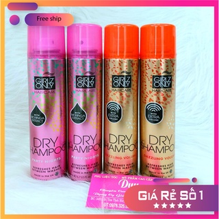 Dầu gội khô girlz only 200ml hàng chính hãng