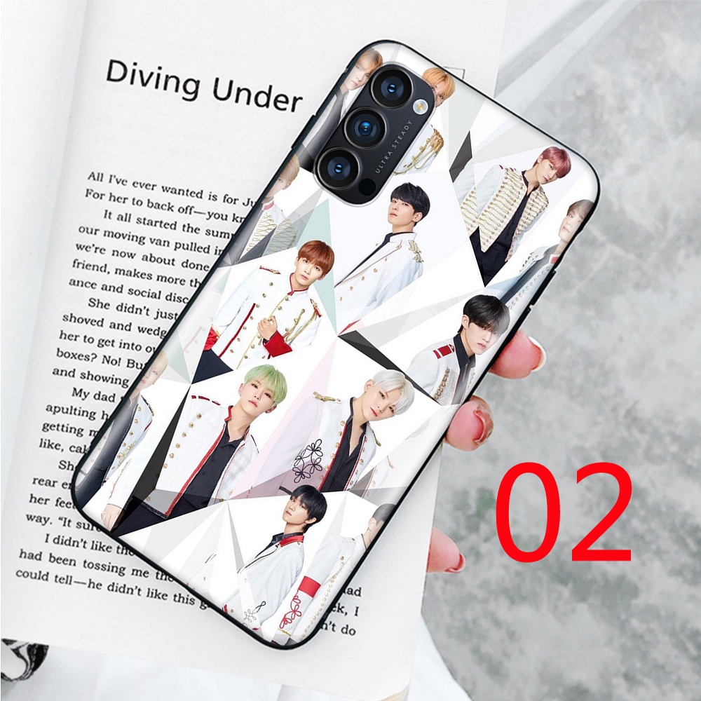 Bao Da Điện Thoại Mềm Họa Tiết Nhóm Nhạc seventeen 129 Cho samsung galaxy a03s a53 f62 a13 m62 m20 a73 a33 a03 Ốp