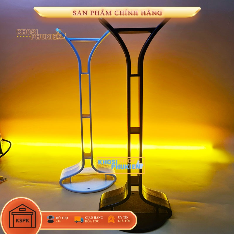 Giá đỡ tai nghe mẫu mới nhất 2022 chất liệu bền chắc có dán đế keo 3m 2 mặt