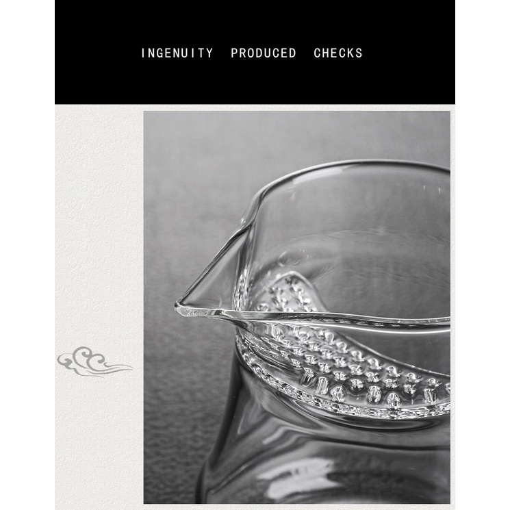 Tống chuyên trà bằng thủy tinh chịu nhiệt Borosilicate cao cấp kèm lọc