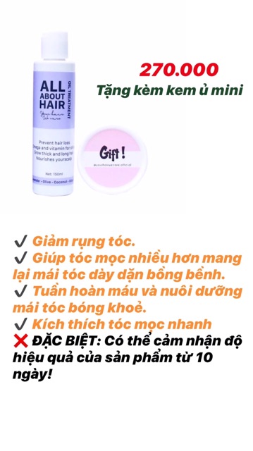 Dầu ủ tóc ALLABOUTHAIR (oiltreatment) | BigBuy360 - bigbuy360.vn