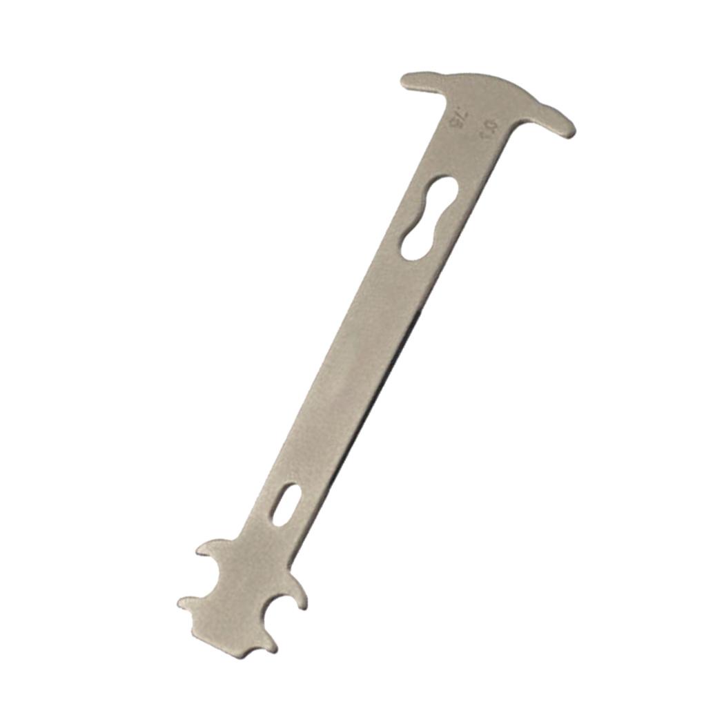 Dụng Cụ Đo Dây Xích Xe Đạp Bằng Thép Không Gỉ Chống Mài Mòn