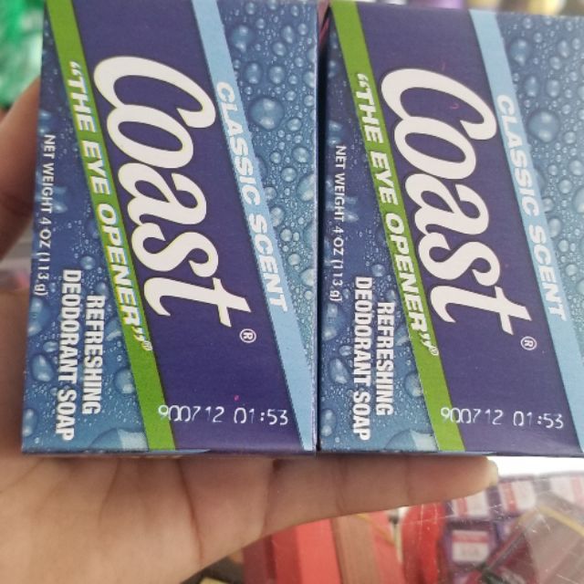 Xà bông cục Coast 113g - XANH MỸ