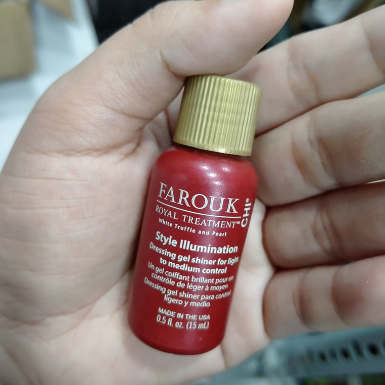 Tinh dầu dưỡng tóc CHI Farouk Royal cho tóc khô, nhuộm màu 15ml