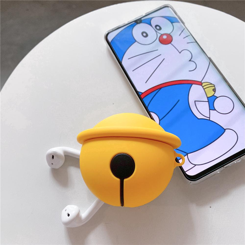 Spot airpods protective cover Apple wireless Bluetooth headset Doraemon Cartoon storage bag