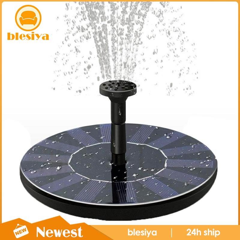 Bộ vòi phun nước màu đen sử dụng năng lượng mặt trời