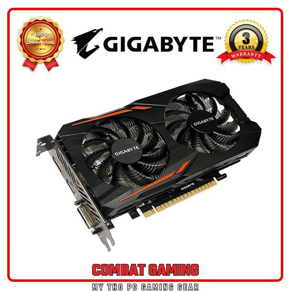 Card Màn Hình GIGABYTE GTX 1050Ti OC 4GB GDDR5