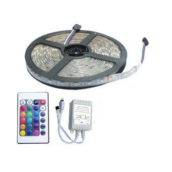 combo led dây dán 7 màu RGB + bộ điều khiển led