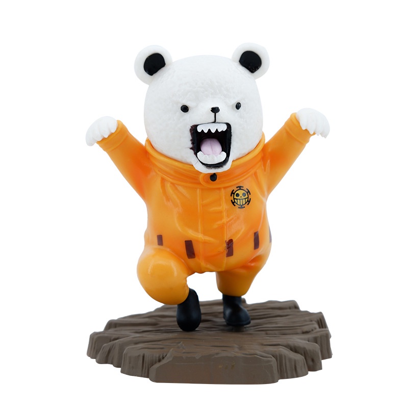 Mô hình nhân vật Gấu Bepo băng hải tặc Heart(Law) trạng thái chiến đấu cực cute mô hình One Piece