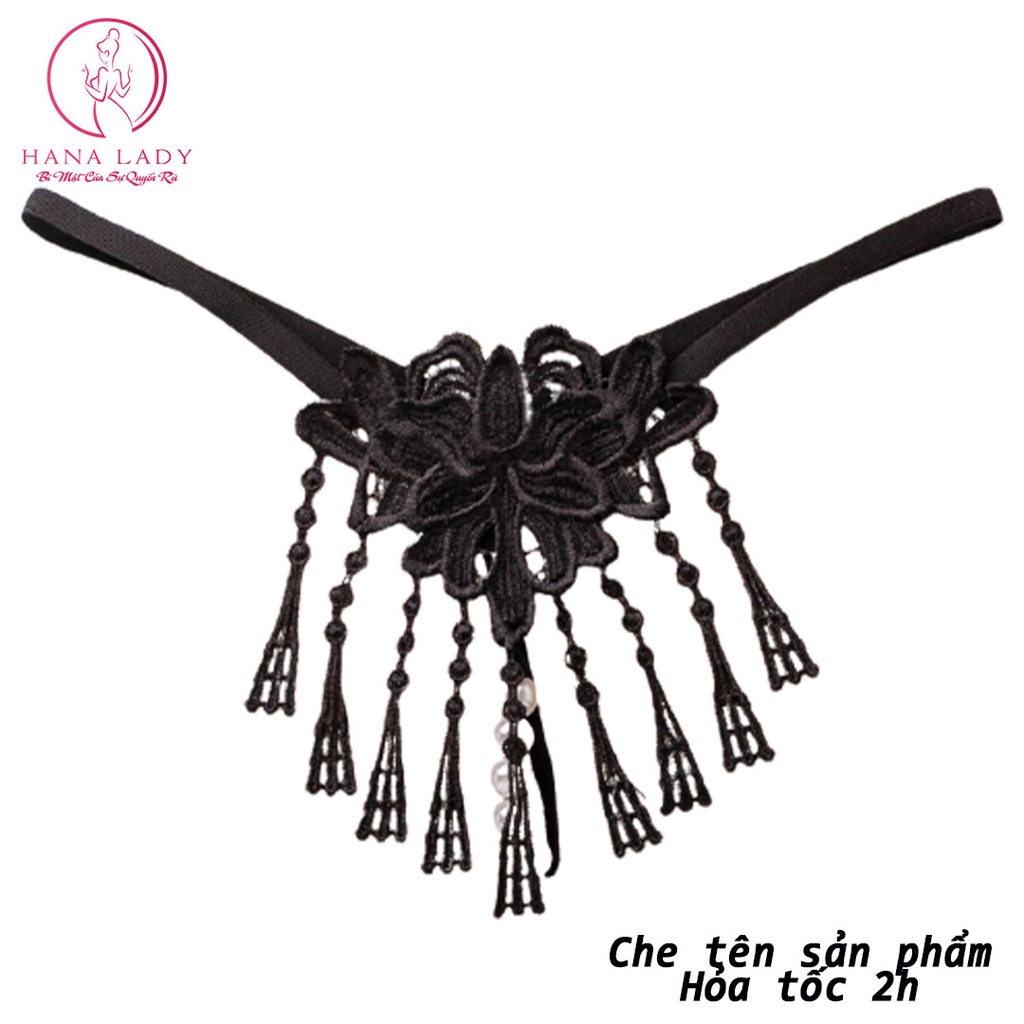 Quần lót lọt khe ren sexy tua rua, quần chip quyến rũ L046 | BigBuy360 - bigbuy360.vn