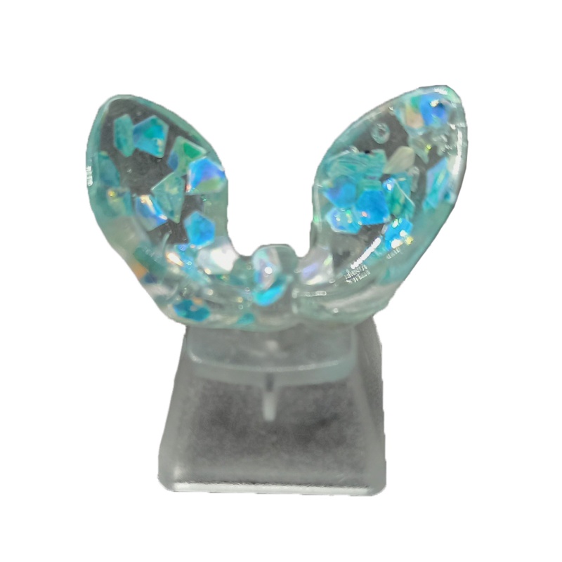 Phụ Kiện Nắp Bàn Phím Cơ Handmade Màu Hồng Họa Tiết Hoạt Hình btsg Dễ Thương