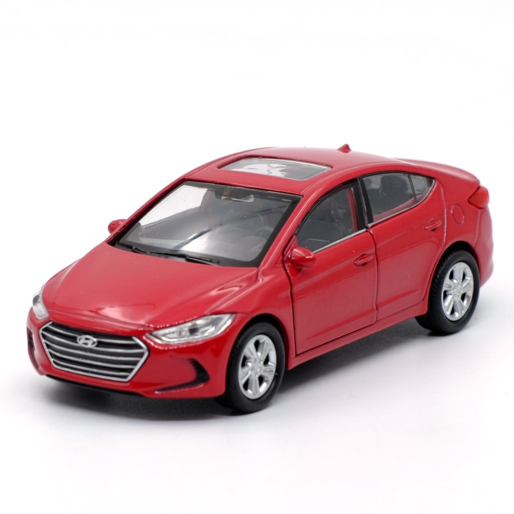 WELLY Mô Hình Xe Hơi Hyundai Elantra Bằng Hợp Kim Tỉ Lệ 1: 36 Trang Trí