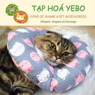 Vòng cổ chống liếm (size M)