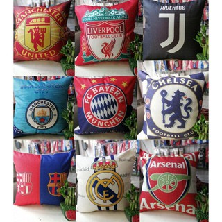 Gối ôm siêu phồng các câu lạc bộ bóng đá 45x45cm