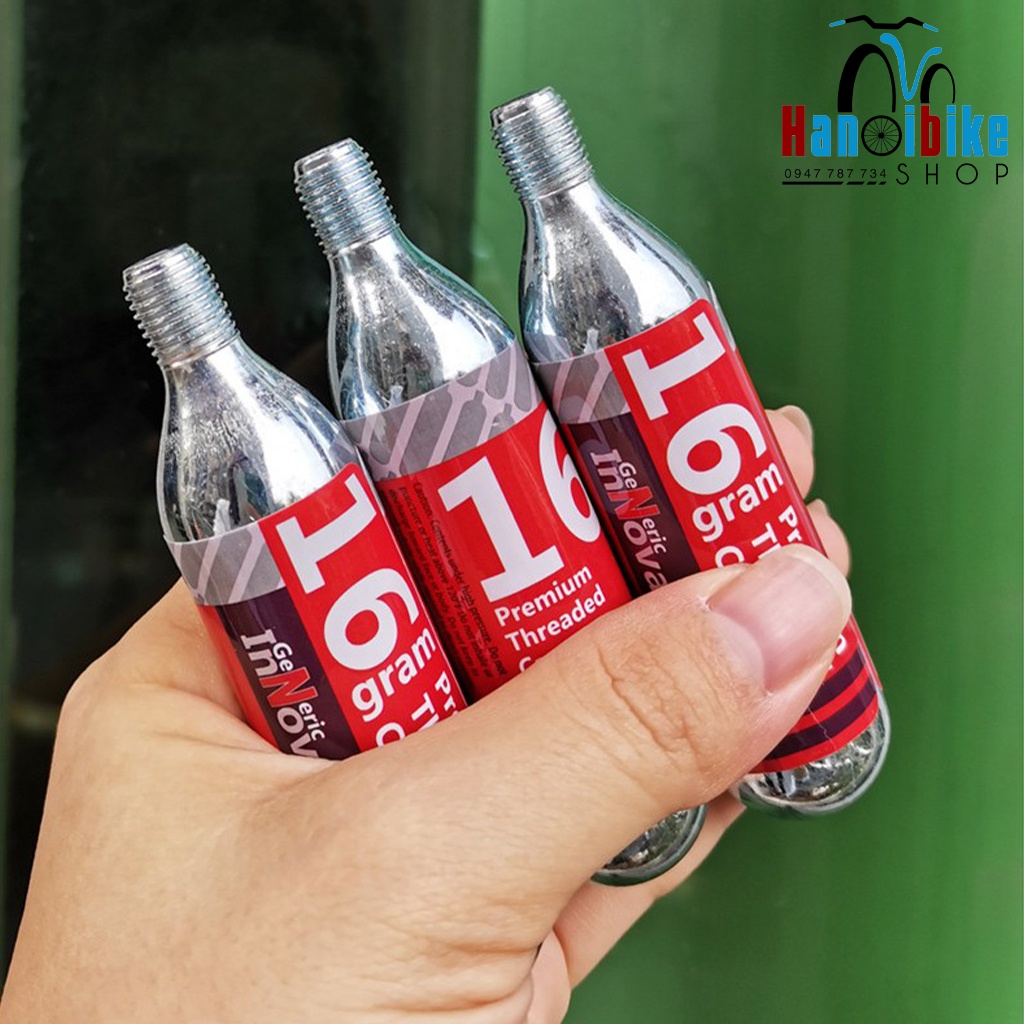 Bình khí nén CO2 cho xe đạp