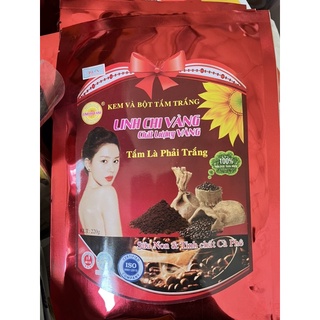 Kem và bột tắm trắng tẩy trắng linh chi vàng cà phê sữa non