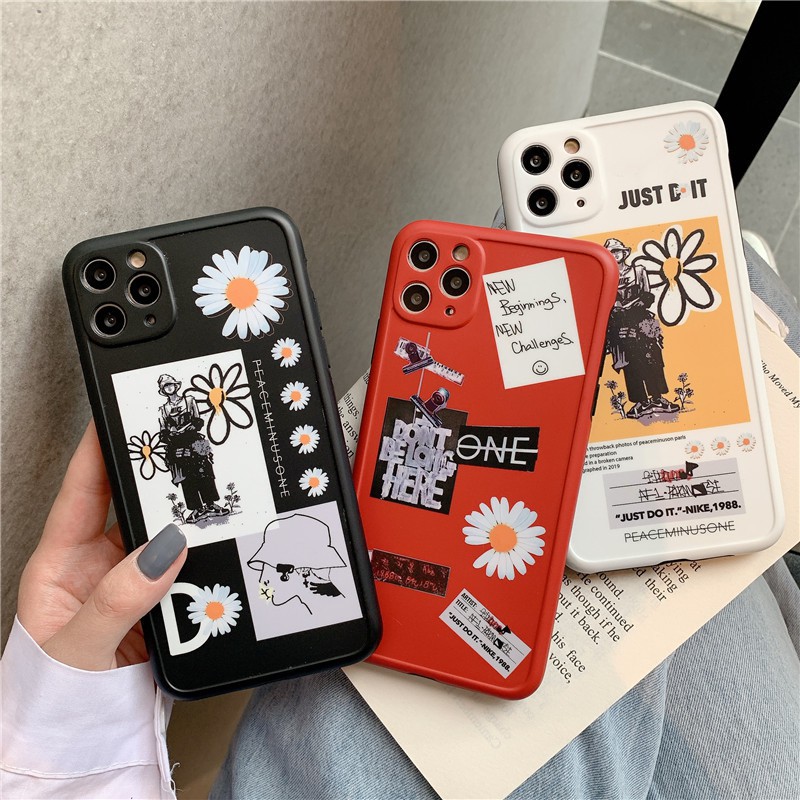Ốp iPhone họa tiết Hoa G-Dragon dành cho iPhone 7 Plus/8 Plus/X/Xs Max/11/11 Pro Max - Mèo Ú Case