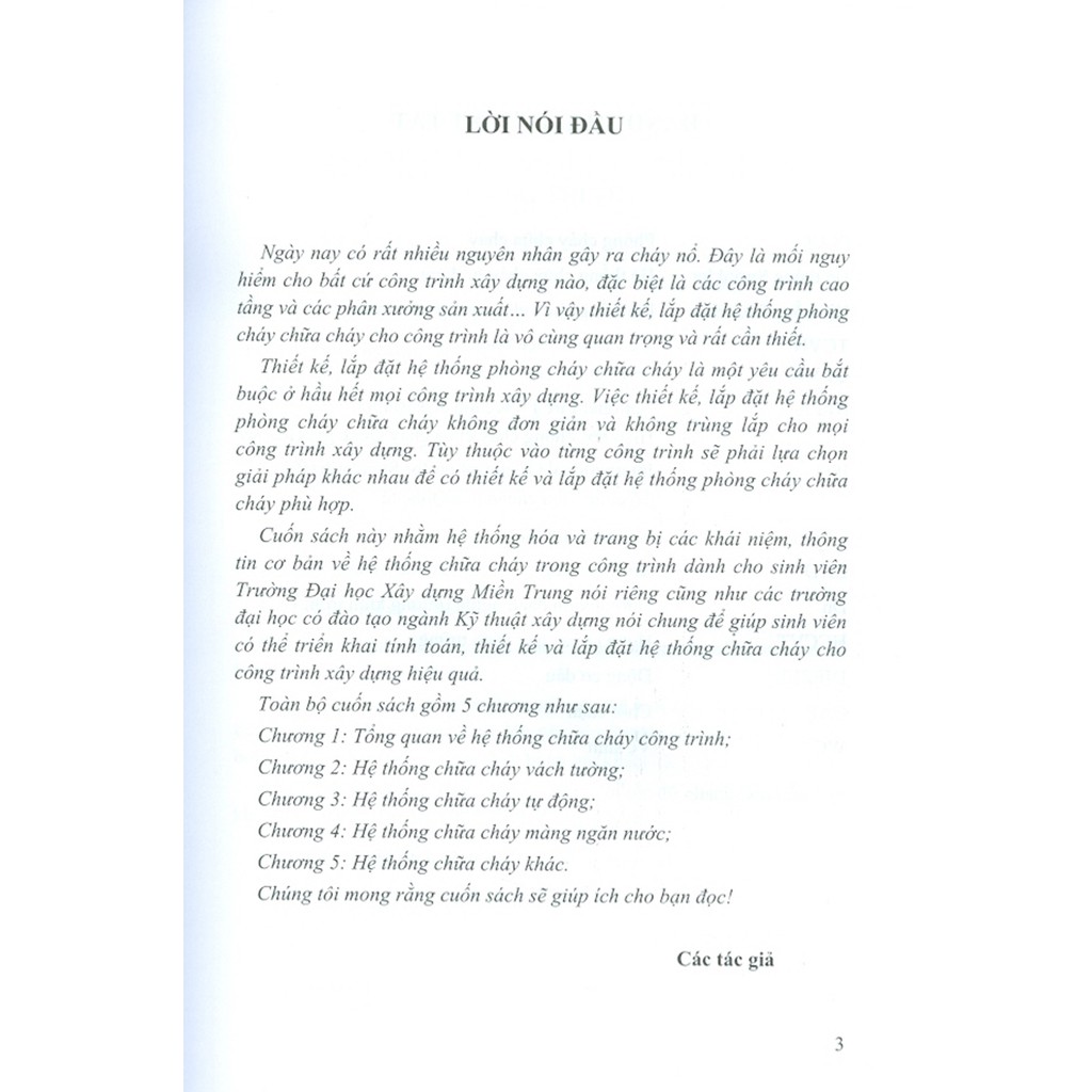 Sách - Hệ Thống Chữa Cháy Công Trình