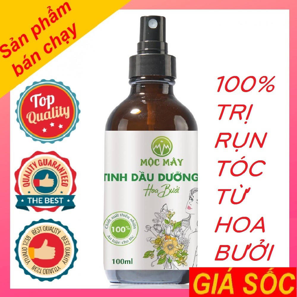 [100% MỌC TÓC] TINH DẦU HOA BƯỞI KÍCH THÍCH MỌC TÓC - TRỊ RỤNG TÓC - LÀM DÀI TÓC - PHỤC HỒI, NUÔI DƯỠNG TÓC - TRỊ HÓI...