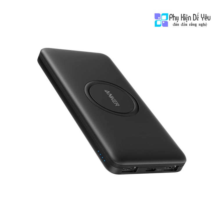 Pin sạc dự phòng không dây Anker Wireless PowerCore 10,000mAh - A1615 [CHÍNH HÃNG PHÂN PHỐI, BẢO HÀNH 18 THÁNG]